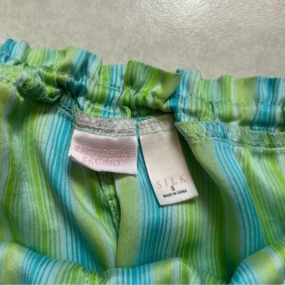 Victoria’s Secret striped silk pants - Picture 3 of 7